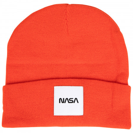 NASA Orange Beanie